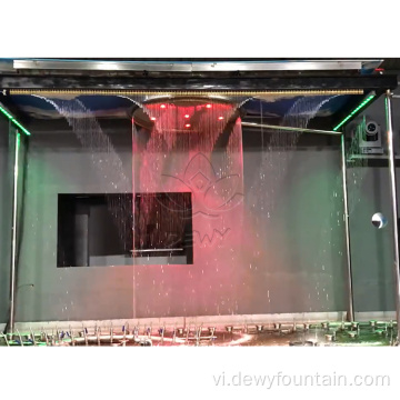 Đài phun nước rèm kỹ thuật số trang trí ngoài trời hoặc trong nhà